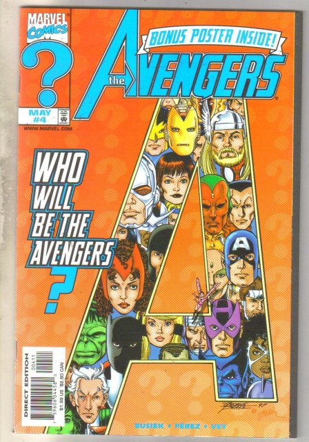 Avengers #4 comic book mint 9.8