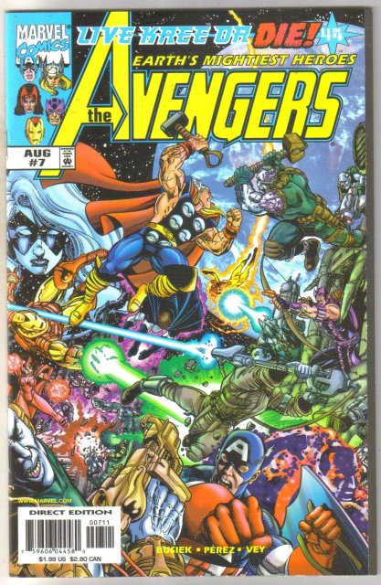 Avengers #7 comic book mint 9.8