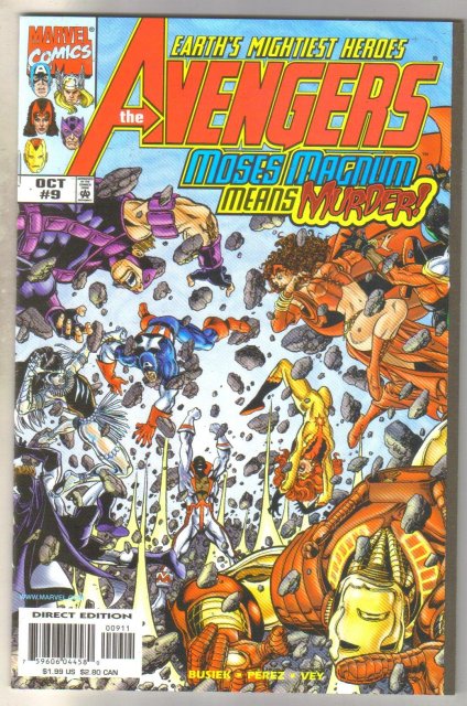 Avengers #9 comic book mint 9.8