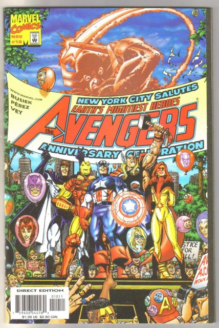 Avengers #10 comic book mint 9.8