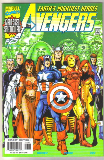 Avengers #25 comic book mint 9.8