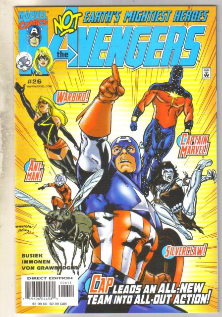 Avengers #26 comic book near mint 9.4