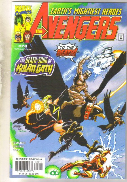 Avengers #28 comic book mint 9.8