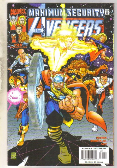 Avengers #35 comic book near mint 9.4