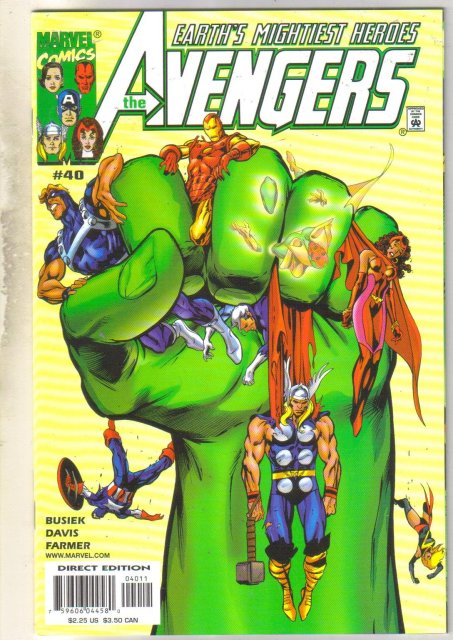 Avengers #40 comic book mint 9.8