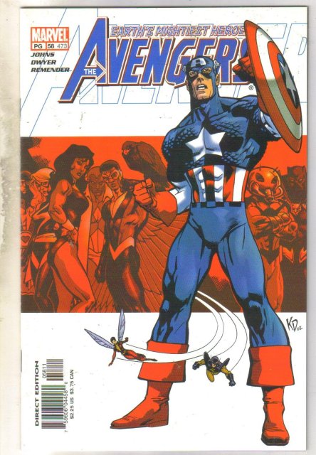 Avengers #473 comic book near mint 9.4