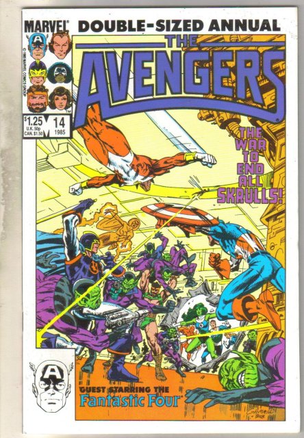 Avengers Annual #14 comic book mint 9.8