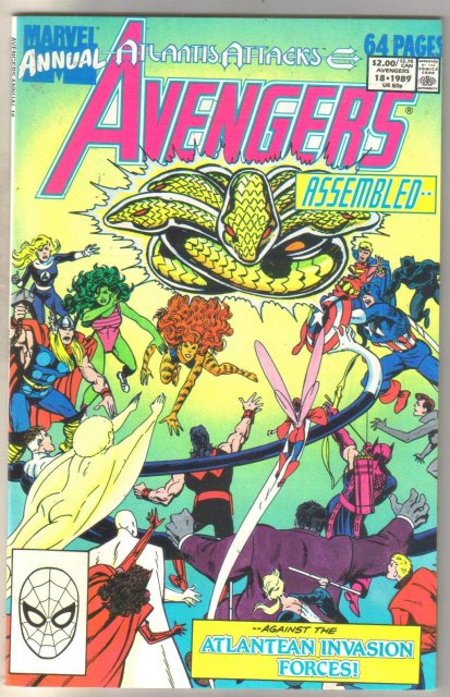 Avengers Annual #18 comic book mint 9.8
