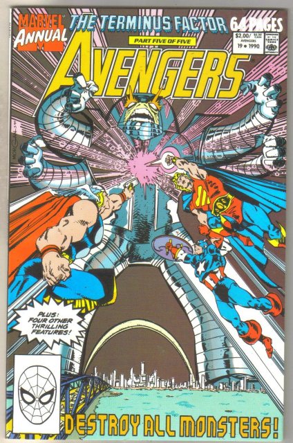 Avengers Annual #19 comic book mint 9.8