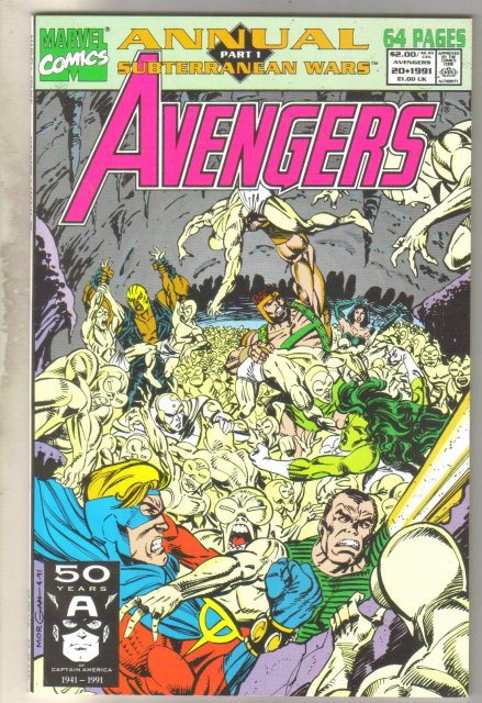 Avengers Annual #20 comic book mint 9.8