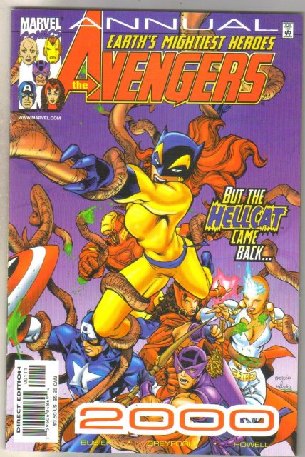 Avengers Annual 2000 comic book mint 9.8