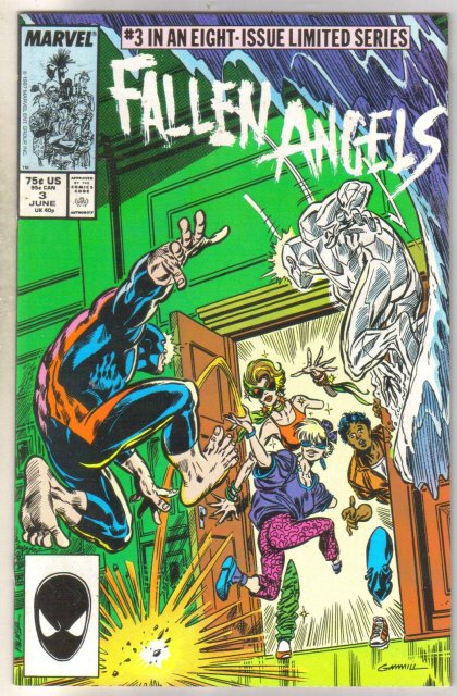 Fallen Angels #3 comic book near mint 9.4