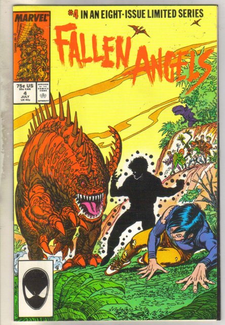 Fallen Angels #4 comic book near mint 9.4
