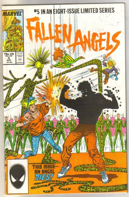 Fallen Angels #5 comic book near mint 9.4