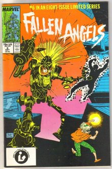 Fallen Angels #6 comic book near mint 9.4