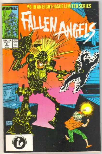 Fallen Angels #6 comic book near mint 9.4