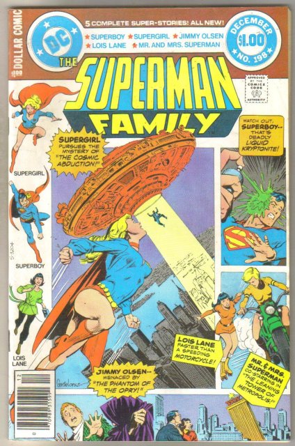 Superman Family #198 comic book very fine 8.0