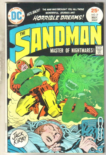 Sandman #2 comic book very fine 8.0