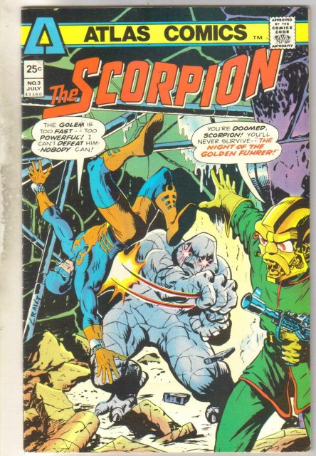 The Scorpion #3 comic book fine 6.0