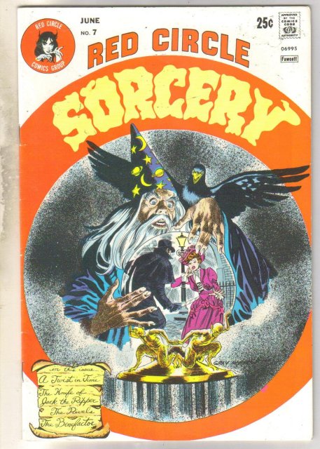 Red Circle Sorcery #7 comic book very fine 8.0