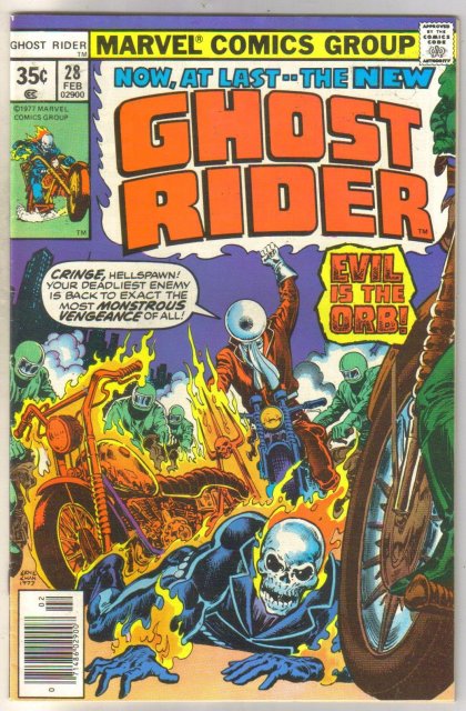 Ghost Rider #28 comic book very fine 8.0
