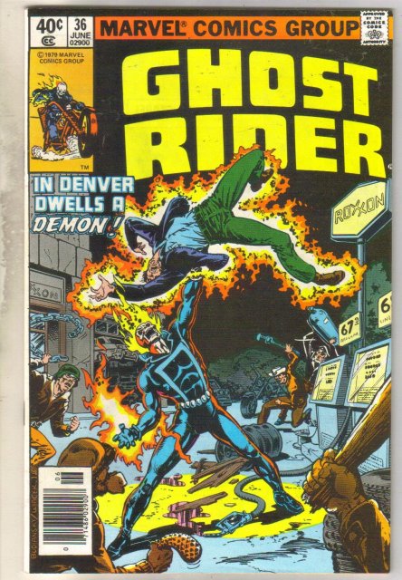 Ghost Rider #36 comic book very fine 8.0