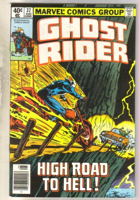 Ghost Rider #37 comic book very fine 8.0