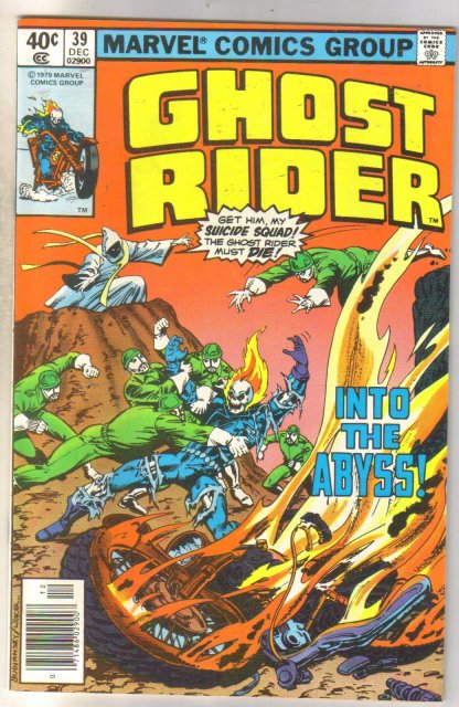 Ghost Rider #39 comic book near mint 9.4