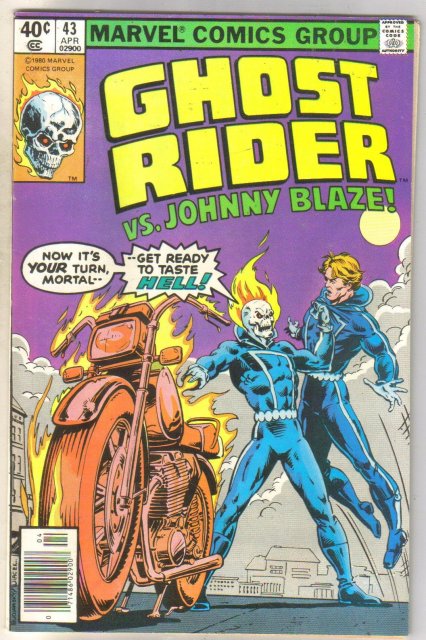 Ghost Rider #43 comic book very fine 8.0