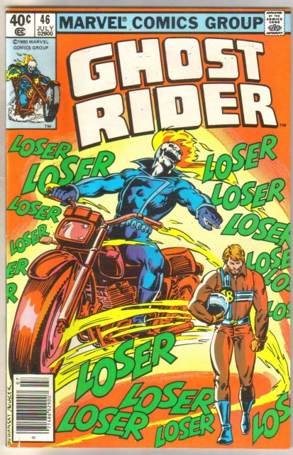 Ghost Rider #46 comic book very fine 8.0