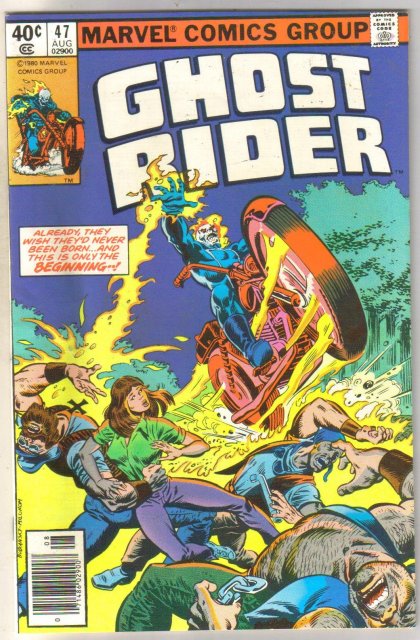 Ghost Rider #47 comic book fine 6.0