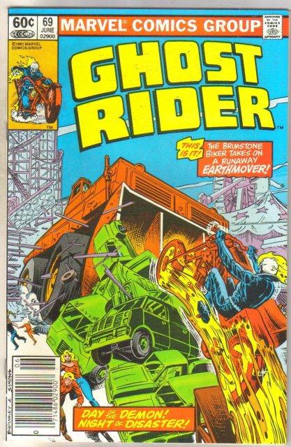 Ghost Rider #69 comic book near mint 9.4