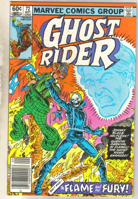 Ghost Rider #72 comic book near mint 9.4