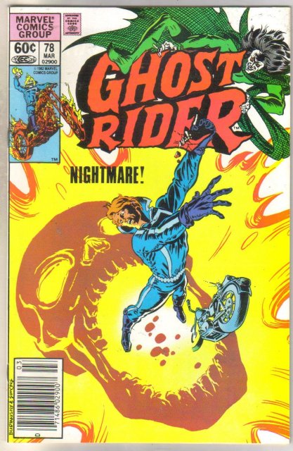 Ghost Rider #78 comic book near mint 9.4
