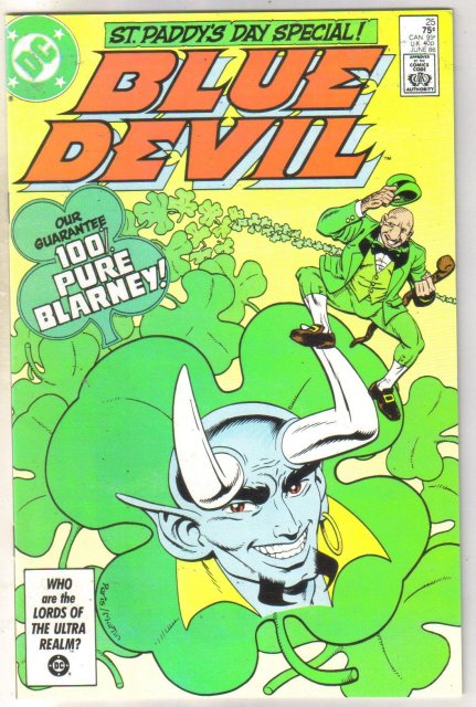 Blue Devil #25 comic book near mint 9.4
