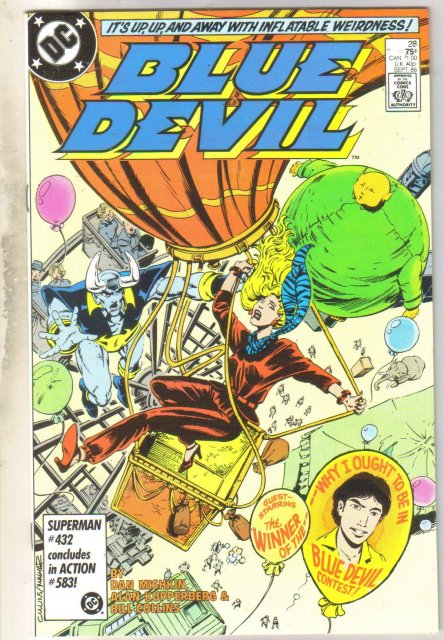 Blue Devil #28 comic book near mint 9.4