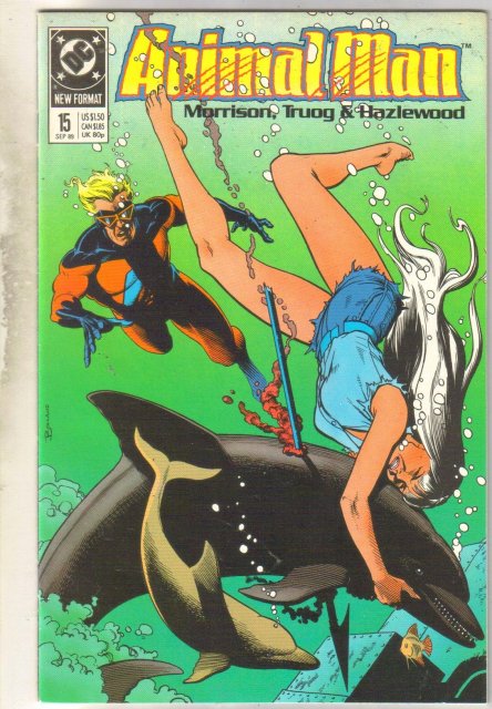 Animal Man #15 comic book near mint 9.4