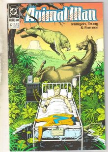 Animal Man #27 comic book near mint 9.4