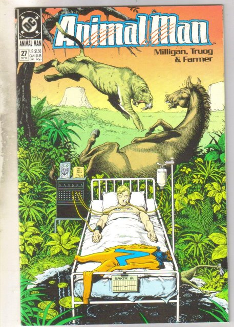Animal Man #27 comic book near mint 9.4