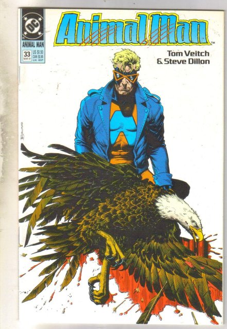 Animal Man #33 comic book near mint 9.4