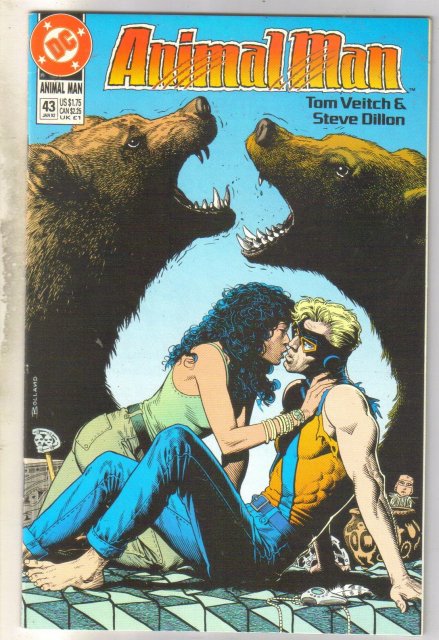 Animal Man #43 comic book near mint 9.4
