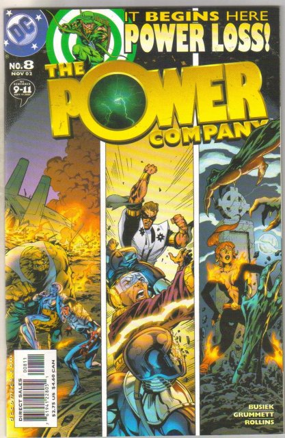 Power Company #8 comic book mint 9.8