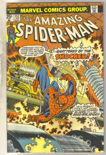 Amazing Spider-man #152 comic book coupon clipped