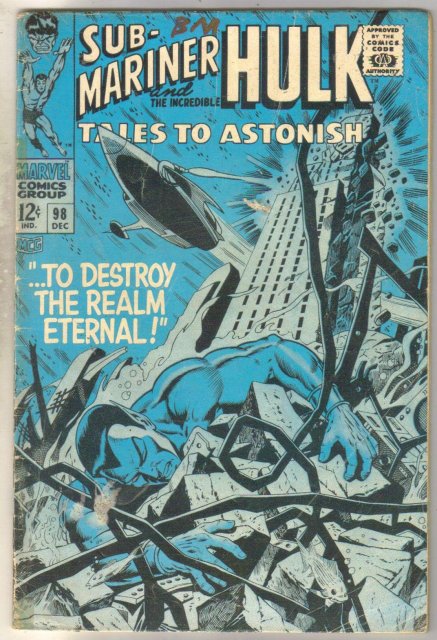 Tales to Astonish #98 comic book good/very good 3.0