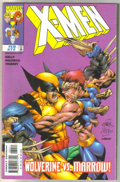 X-men #72 comic book mint 9.8