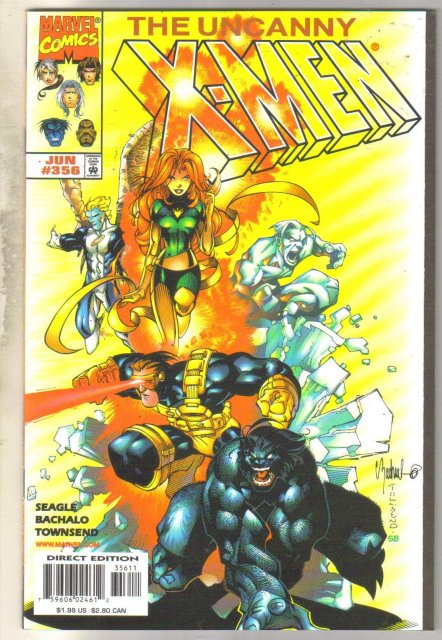 Uncanny X-men #356 comic book mint 9.8