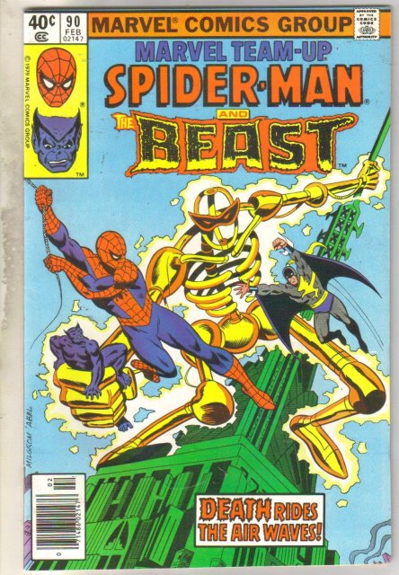 Marvel Team-up #90 comic book very fine 8.0
