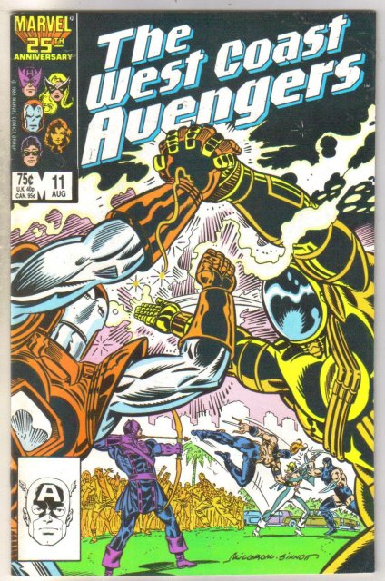 West Coast Avengers #11 comic book near mint 9.4