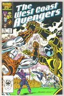 West Coast Avengers #11 comic book near mint 9.4