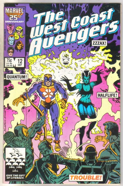 West Coast Avengers #12 comic book near mint 9.4
